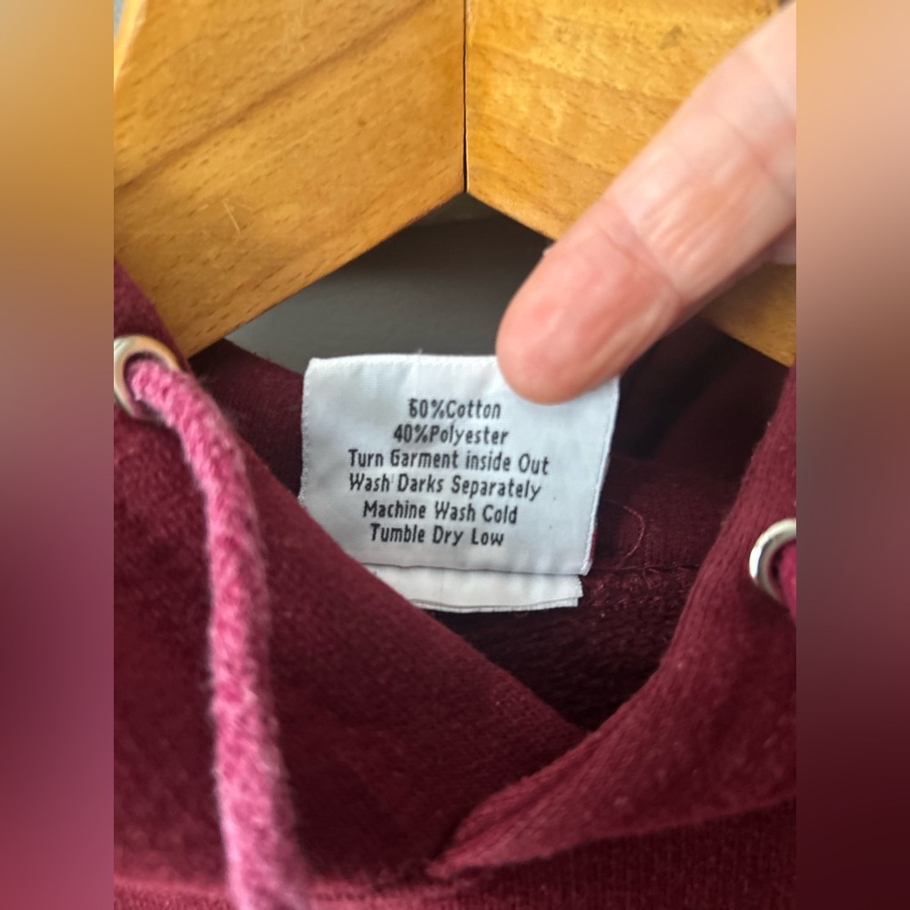 Thick and oversized Harvard printed hoodie - Picture 7 of 12